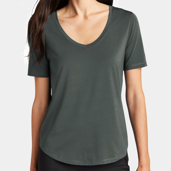 Women's Stretch Jersey Relaxed Scoop Thumbnail